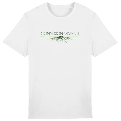 T-shirt Unisexe épais "Connexion vivante" (2 coloris)