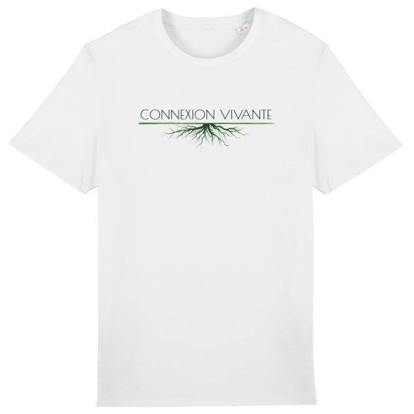 T-shirt Unisexe épais "Connexion vivante" (2 coloris)