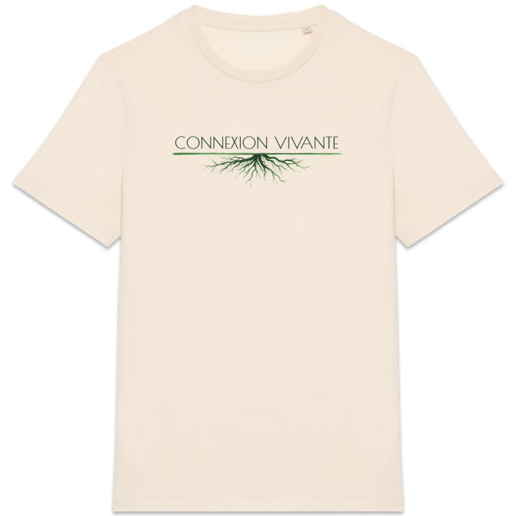 T-shirt Unisexe épais "Connexion vivante" (2 coloris)