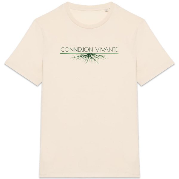 T-shirt Unisexe épais "Connexion vivante" (2 coloris)