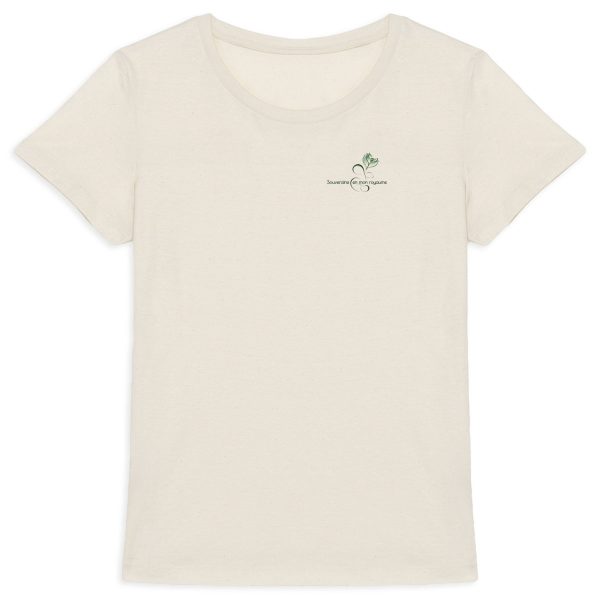 face_1_1 T-shirt Femme épais "Souveraine en mon royaume" (3 coloris)
