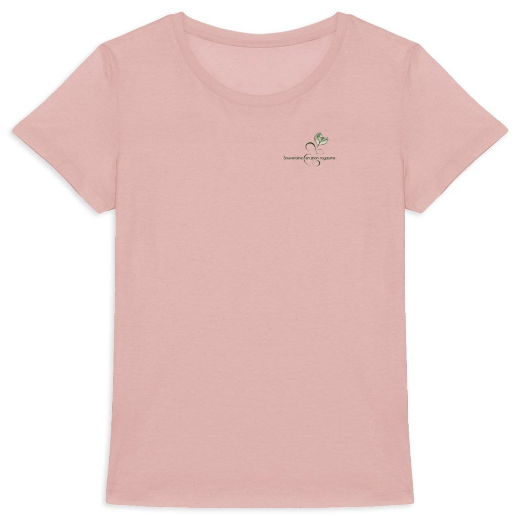 T-shirt Femme épais "Souveraine en mon royaume" (3 coloris)