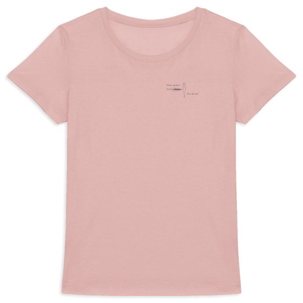 T-shirt Femme épais "Moins de bruit, plus de moi" (3 coloris)