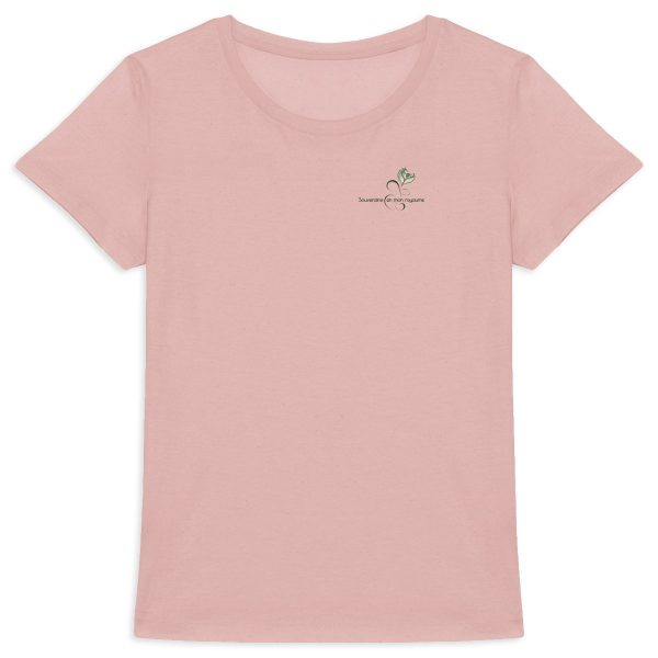 face_2_2 T-shirt Femme épais "Souveraine en mon royaume" (3 coloris)