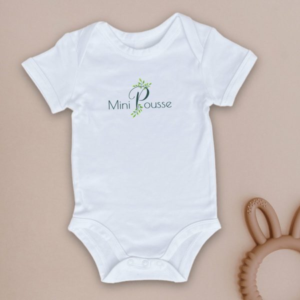 Body bébé "Mini pousse" (3 coloris)
