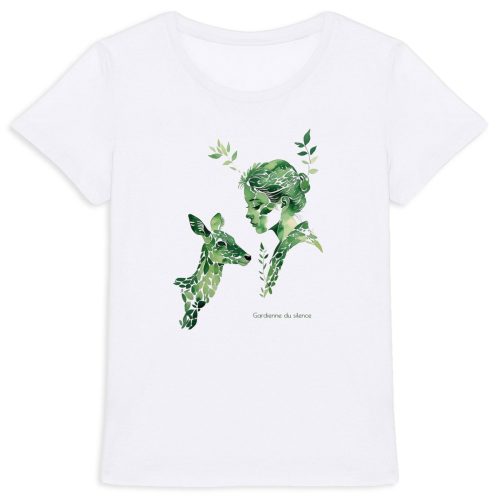 T-shirt Femme Epais "Gardienne du silence"