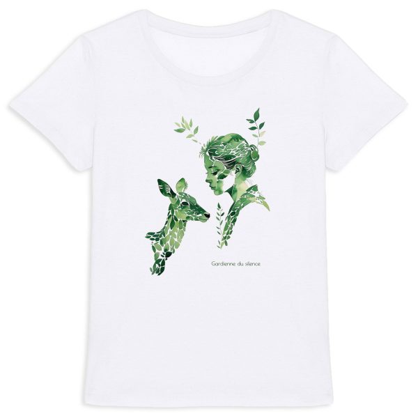 T-shirt Femme Epais "Gardienne du silence"