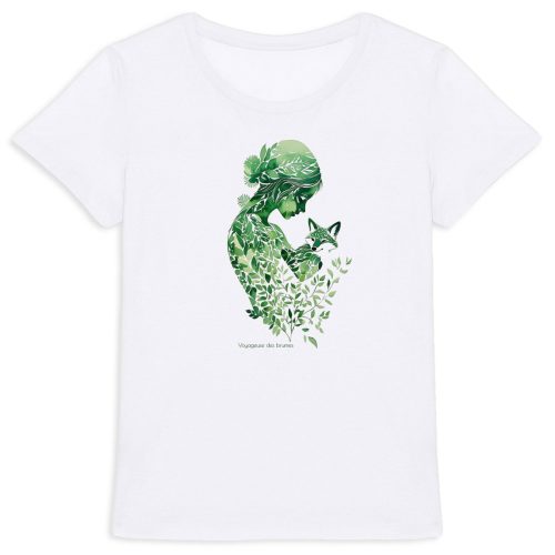 T-shirt Femme Epais "Voyageuse des brumes"