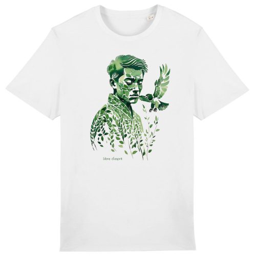 T-shirt Unisexe épais "Libre d'esprit"