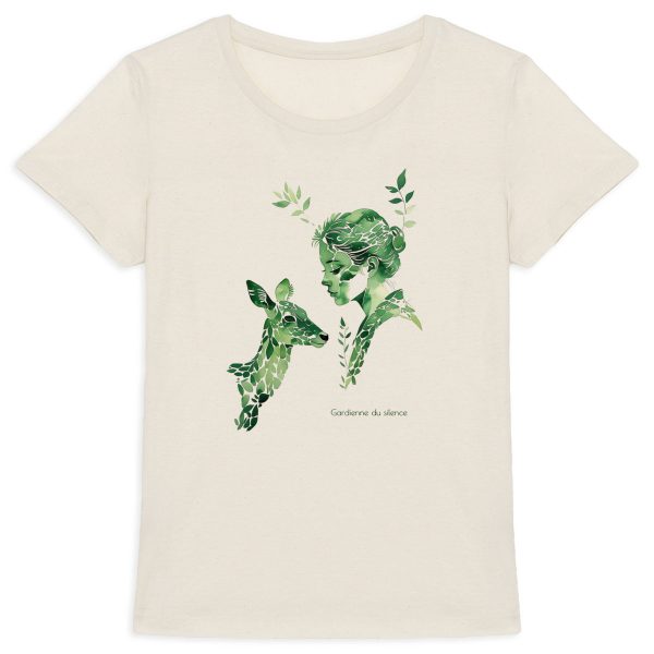 T-shirt Femme Epais "Gardienne du silence"