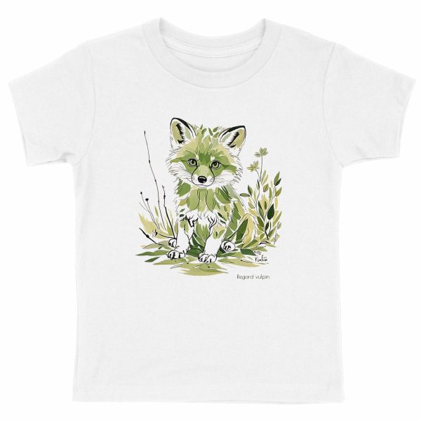 T-shirt Enfant Epais "Regard vulpin"