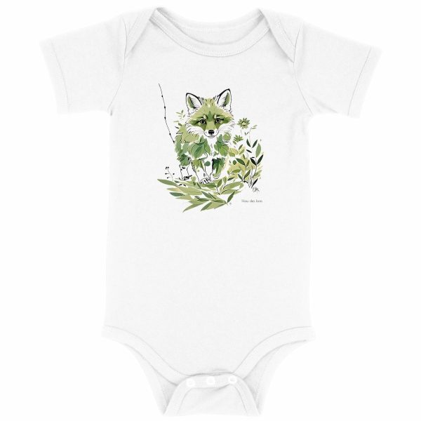 face_blanc_0 Body bébé "Filou des bois"