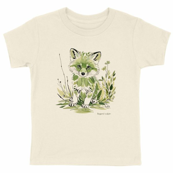 T-shirt Enfant Epais "Regard vulpin"