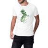 visual_Blanc T-shirt Unisexe épais "Voyageur des brumes"