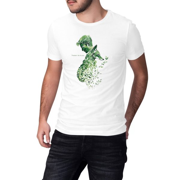T-shirt Unisexe épais "Voyageur des brumes"
