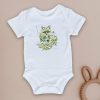 visual_Blanc Body bébé "Filou des bois"