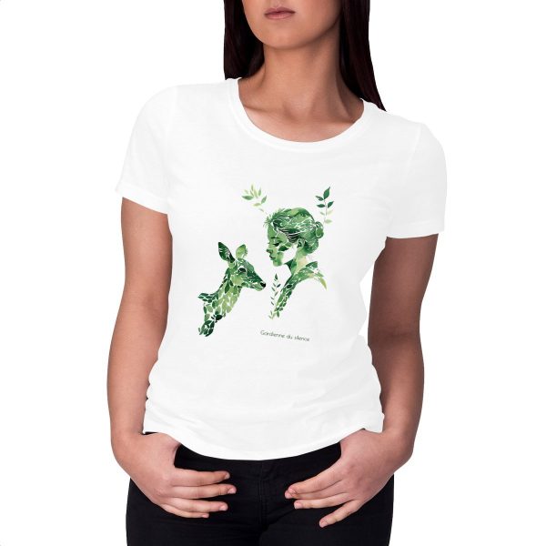 T-shirt Femme Epais "Gardienne du silence"